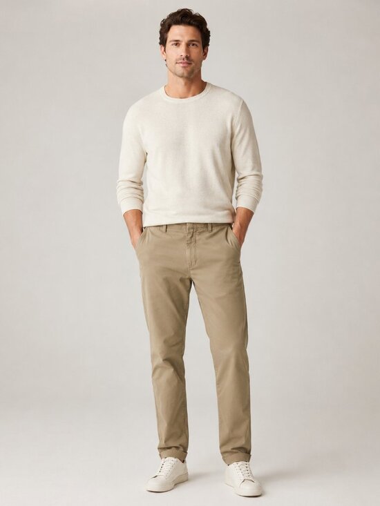J. Crew Other - J.Crew Classic Fit 100% Cotton Chino Pants Khaki Tan Men’s 34x32 Straight Leg